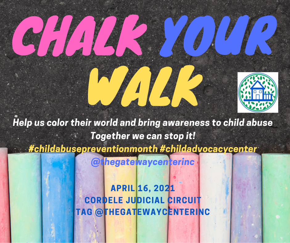 Chalk Your Walk Flyer