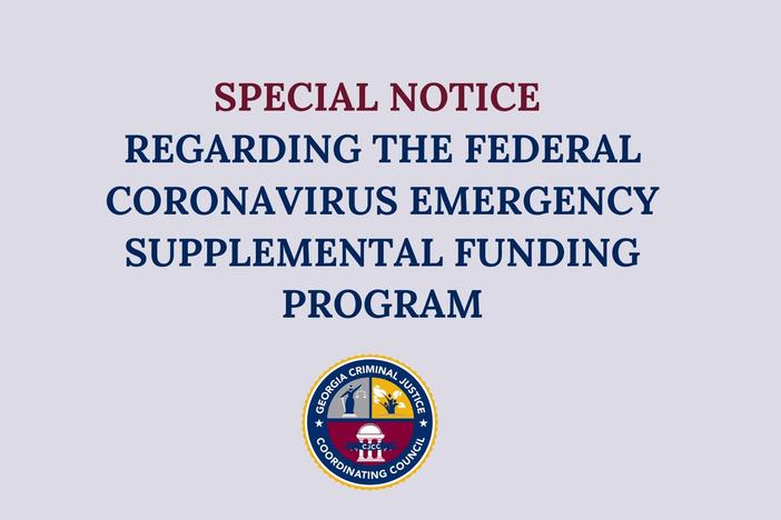 Emergency Funding Notice